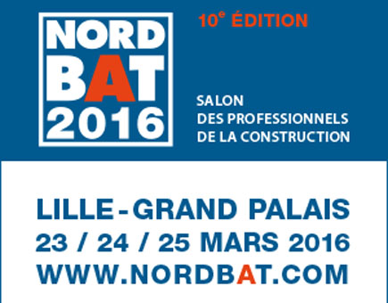 Mariton au salon Nordbat les 23, 24 et 25 mars 2016