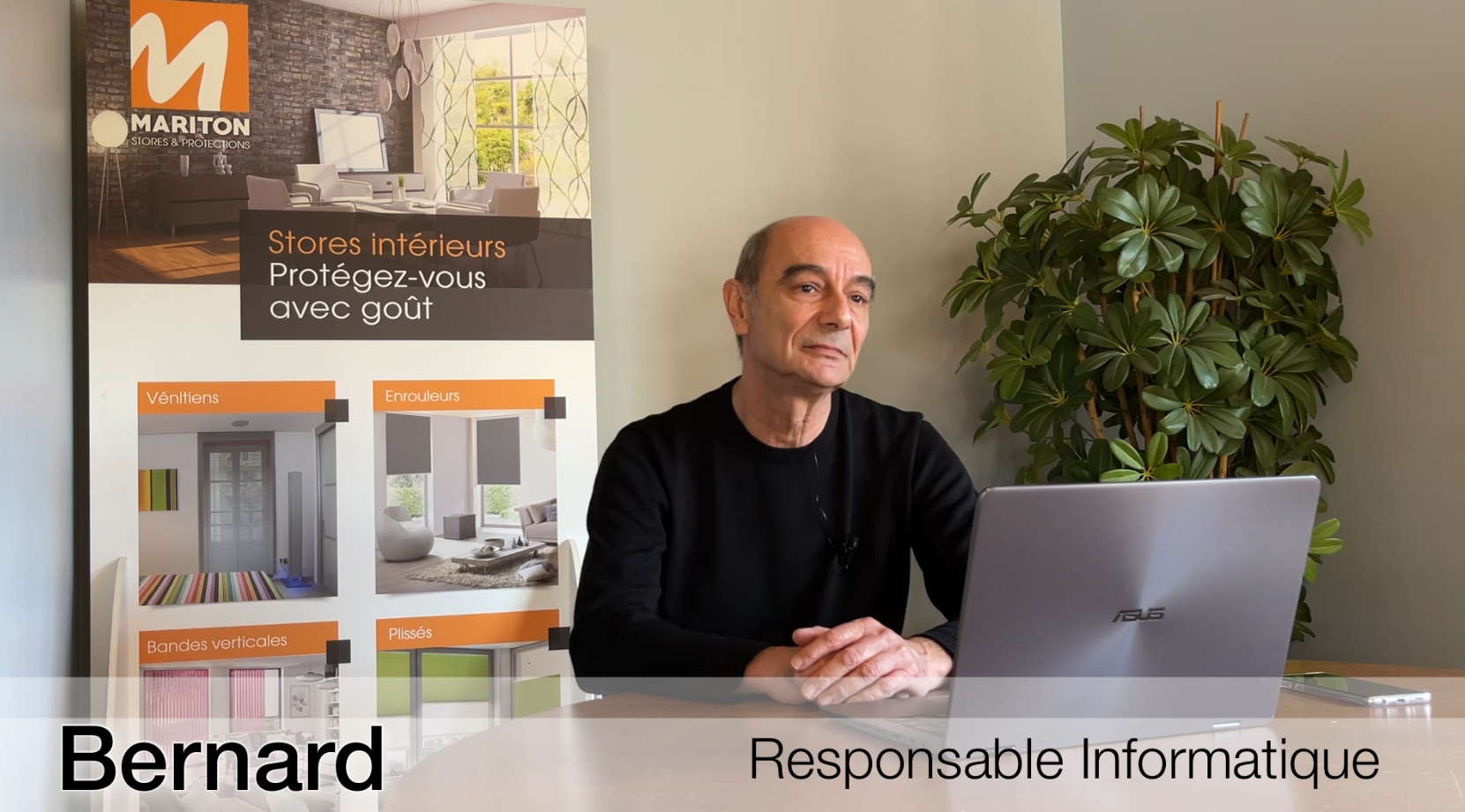 Interview Bernard, Responsable Informatique