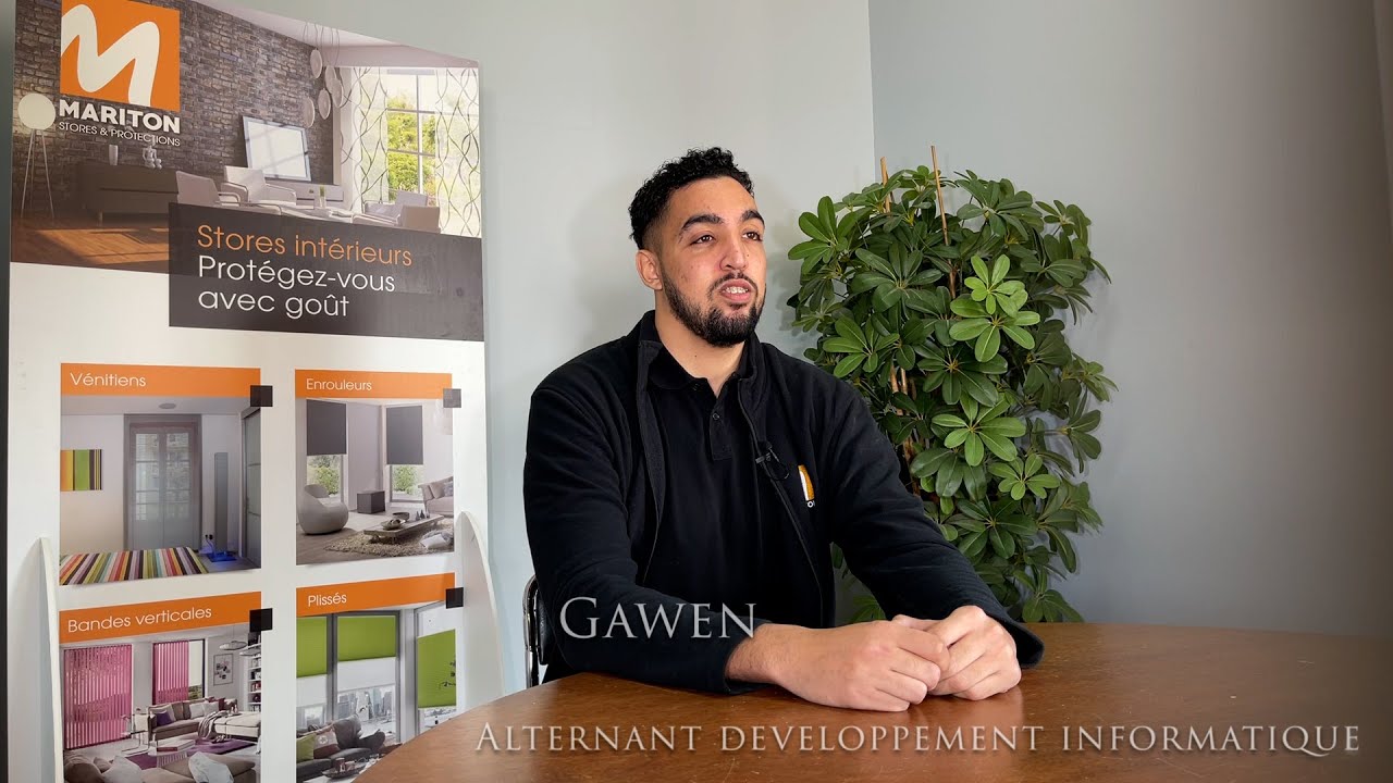 Interview Gawen, Apprenti Développeur Informatique en alternance