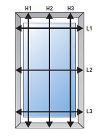 Prise de mesure pour moustiquaire MoustiRoll2, MoustiPliss Latéral et Insectidoor