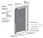 Notice de pose Moustiquaire porte enroulable MoustiRoll2 Mariton