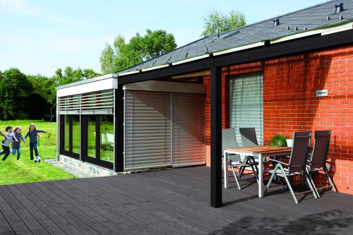 Brise-soleil orientable : store extérieur