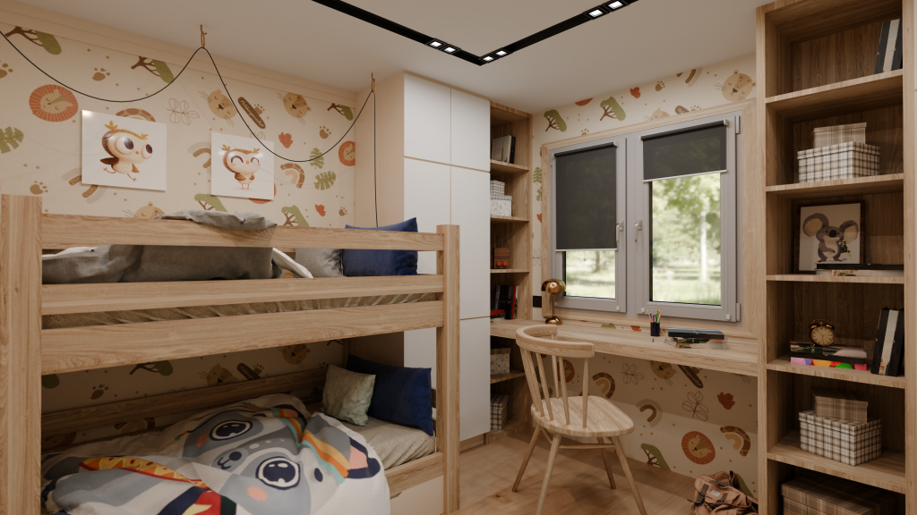 store enrouleur sans perçage Rollostyl ambiance chambre